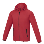Veste imperméable nylon 280T et polyester 60 g/m² Elevate Essentials couleur rouge