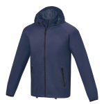 Veste imperméable nylon 280T et polyester 60 g/m² Elevate Essentials couleur bleu marine
