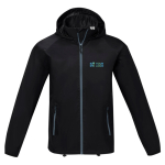 Veste imperméable nylon 280T et polyester 60 g/m² Elevate Essentials avec zone d'impression