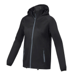 Veste imperméable femmes en nylon/polyester 60 g/m² Elevate Essentials couleur noir