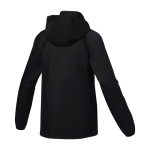 Veste imperméable femmes en nylon/polyester 60 g/m² Elevate Essentials couleur noir troisième vue arrière