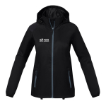 Veste imperméable femmes en nylon/polyester 60 g/m² Elevate Essentials avec zone d'impression