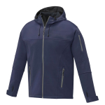 Veste softshell imperméable en polyester 360 g/m² Elevate Life couleur bleu marine