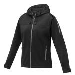 Veste publicitaire imperméable femme polyester 360 g/m² Elevate Life couleur noir