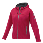 Veste publicitaire imperméable femme polyester 360 g/m² Elevate Life couleur rouge
