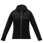 Veste publicitaire imperméable femme polyester 360 g/m² Elevate Life avec zone d'impression
