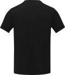 T-shirt avec logo brodé en polyester 105 g/m² Elevate Essentials couleur noir deuxième vue arrière