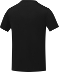 T-shirt avec logo brodé en polyester 105 g/m² Elevate Essentials couleur noir troisième vue arrière