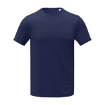 T-shirt avec logo brodé en polyester 105 g/m² Elevate Essentials couleur bleu marine