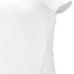 T-shirt technique femme, maille polyester 105 g/m² Elevate Essentials couleur blanc vue détail 1