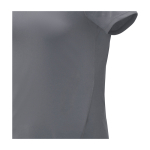 T-shirt technique femme, maille polyester 105 g/m² Elevate Essentials couleur gris foncé vue détail 1
