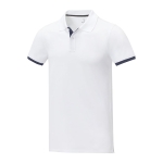 Polo d'entreprise avec détails colorés et coton 200 g/m² Elevate Life