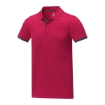 Polo d'entreprise avec détails colorés et coton 200 g/m² Elevate Life