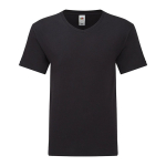 T-shirt personnalisé en coton 150 g/m² Fruit of the Loom couleur noir