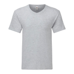 T-shirt personnalisé en coton 150 g/m² Fruit of the Loom couleur gris