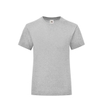 T-shirt pour filles 100% coton 150 g/m² Fruit of the Loom couleur gris