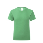 T-shirt pour filles 100% coton 150 g/m² Fruit of the Loom couleur vert