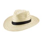 Chapeaux de paille publicitaires avec ruban personnalisable Beachtime