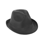 Chapeau en plastique de différentes couleurs, ruban inclus