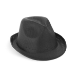 Chapeau en plastique de différentes couleurs, ruban inclus