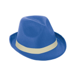 Chapeau en plastique de différentes couleurs, ruban inclus