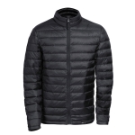 Veste doudoune d'entreprise unisexe en polyester recyclé MKT Mitens couleur noir