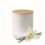 Bougie longue durée aux plantes avec couvercle Candlelight Medium couleur blanc septième vue