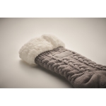 Chaussettes antidérapantes en tricot avec doublure taille 40-43 Comfy couleur gris quatrième vue photographique