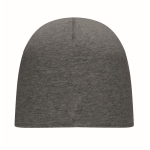 Bonnet d'hiver personnalisé économique en coton 190 g/m² Lighty couleur gris foncé troisième vue
