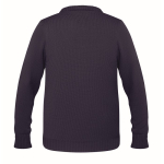 Grand pull à motifs de Noël taille L-XL Christmas couleur bleu deuxième vue