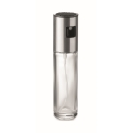 Spray d'huile élégant dans un flacon en verre de 100 ml. couleur transparent