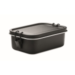 Lunch box en acier inoxydable avec fermoirs de sécurité 750ml Split couleur noir