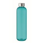 Gourde en tritan grande et transparente avec bouchon à vis 1 L Drink couleur bleu transparent