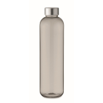 Gourde en tritan grande et transparente avec bouchon à vis 1 L Drink couleur gris transparent