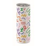 Verre thermos allongé en acier pour impression en couleur 590ml Sublim couleur blanc vue principale