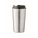 Verre en acier avec fonction thermique et anti-fuite 510ml Elegant XL couleur argenté mat