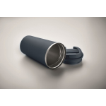 Mug en acier avec fonction thermique et anti-fuite 510 ml couleur bleu marine troisième vue photographique