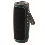 Haut-parleur LED haute qualité HiTech IPX4 résistant aux éclaboussures couleur noir