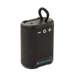 Enceinte 5.0 résistante aux éclaboussures avec autonomie de 8H Grip vue avec zone d'impression