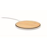Chargeur en bambou avec base en ABS avec charge rapide Bamboo Fast couleur bois