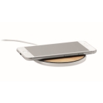 Chargeur en bambou avec base en ABS avec charge rapide Bamboo Fast couleur bois deuxième vue