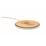 Chargeur en bambou avec base en ABS avec charge rapide Bamboo Fast couleur bois vue principale