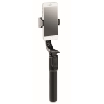 Support pour Smartphone avec trépied Support télescopique Vlog couleur noir deuxième vue