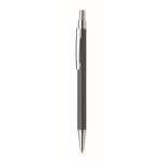 Stylo éco d'entreprise en aluminium recyclé encre bleue Recycled Arial couleur titan septième vue