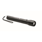 Lampe torche publicitaire en aluminium avec LED Longview couleur noir vue principale