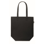 Sac promotionnel en feutre RPET avec longues poignées Tote FieltroRPET couleur noir troisième vue