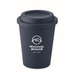 Verre avec double paroi en plastique 300ml TakeAway Minimal couleur bleu ultramarine vue principale