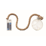 Décoration en verre en forme de boule avec lumières LED Bubble couleur transparent quatrième vue