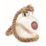 Décoration en verre en forme de boule avec lumières LED Bubble couleur transparent cinquième vue principale