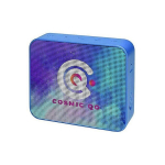 Haut-parleur personnalisé très compact étanche IPX7 JBL Go Essential couleur bleu